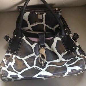 Beautiful leather Hobo and matching wristlet